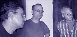 left to right: Michael, Guido & Martin